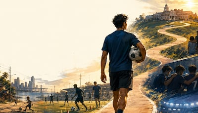 Camino al fútbol: trabaja y arriésgate