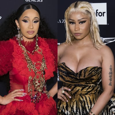 El altercado entre Cardi B y Nicki Minaj en New York Fashion Week