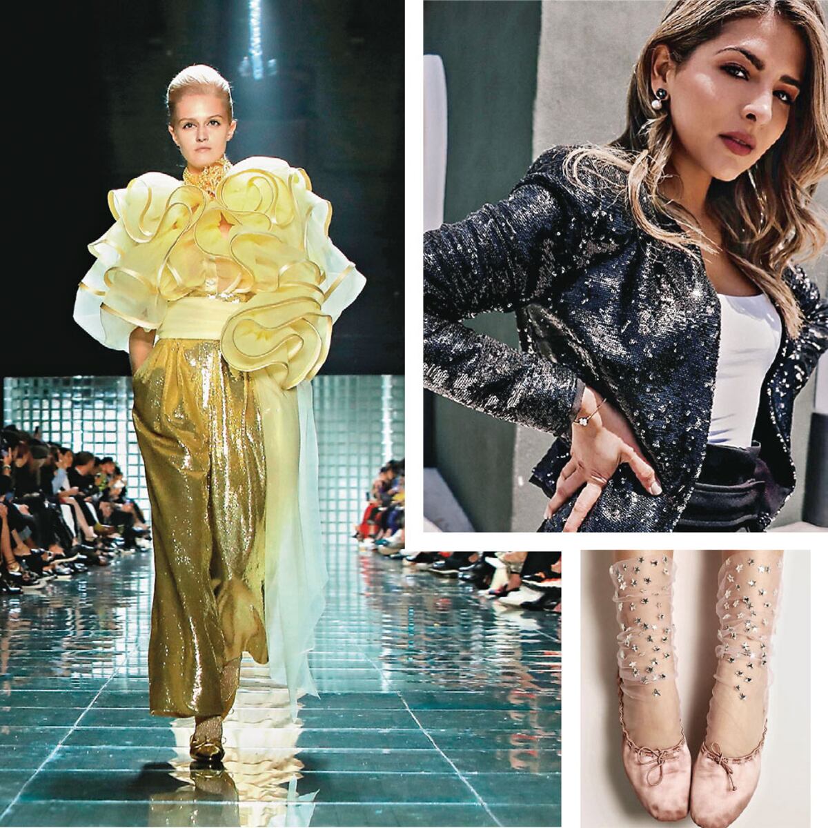 Las lentejuelas aún brillan