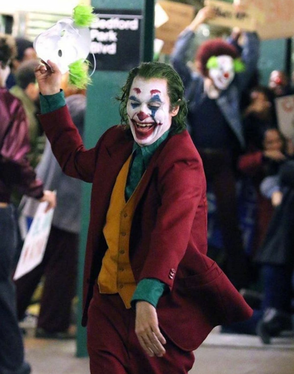 Así luce el nuevo Guasón interpretado por Joaquín Phoenix