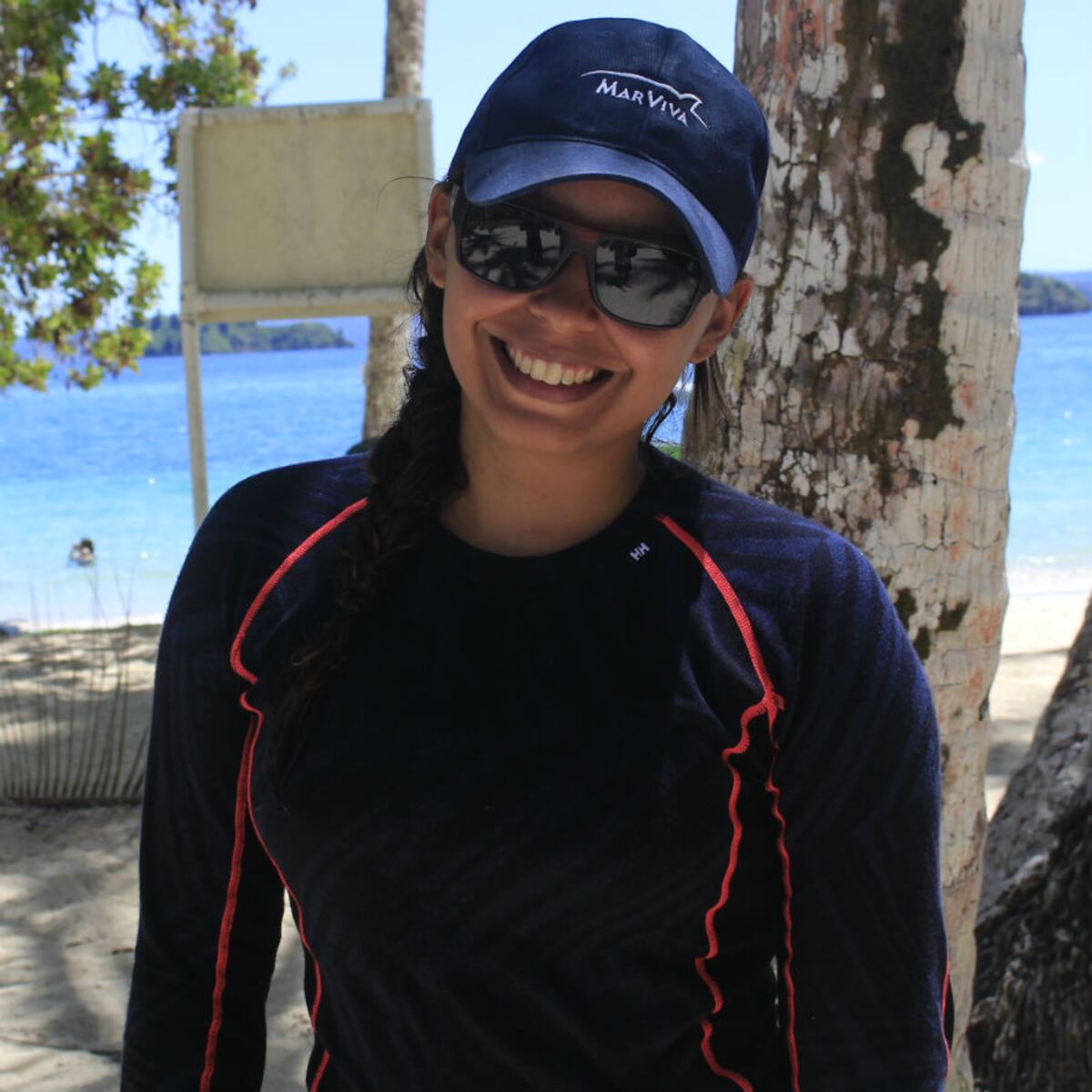 El impresionante mar azul de Coiba