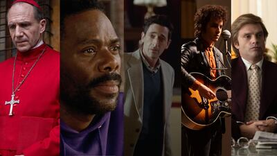 Adrien Brody, Ralph Fiennes, Timothée Chalamet, y demás nominados a Mejor Actor en los Premios Óscar 2025