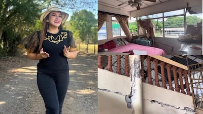 La cantante Margarita Henríquez muestra cómo quedó su residencia familiar tras el terremoto: ‘Nuestra casa ya es inhabitable’
