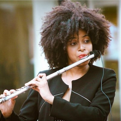 La flautista panameña en Europa que creció entre festivales de jazz en ciudad de Panamá