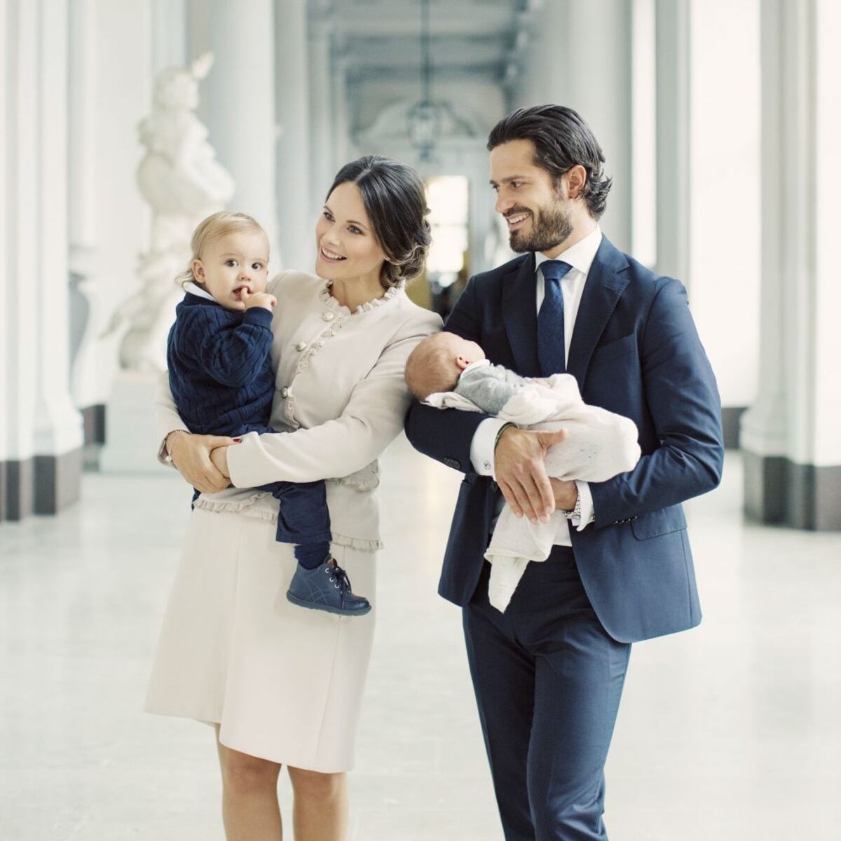 La primera foto oficial del príncipe Gabriel de Suecia