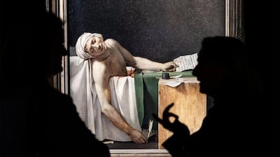 Los mensajes ocultos en “La muerte de Marat”, una de las escenas del crimen más famosas de la historia del arte