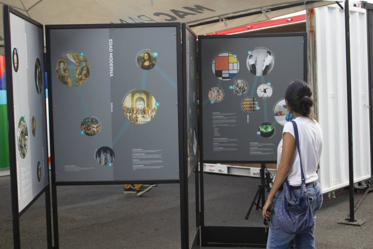 El ‘tour’ del Contenedor MAC en el interior del país