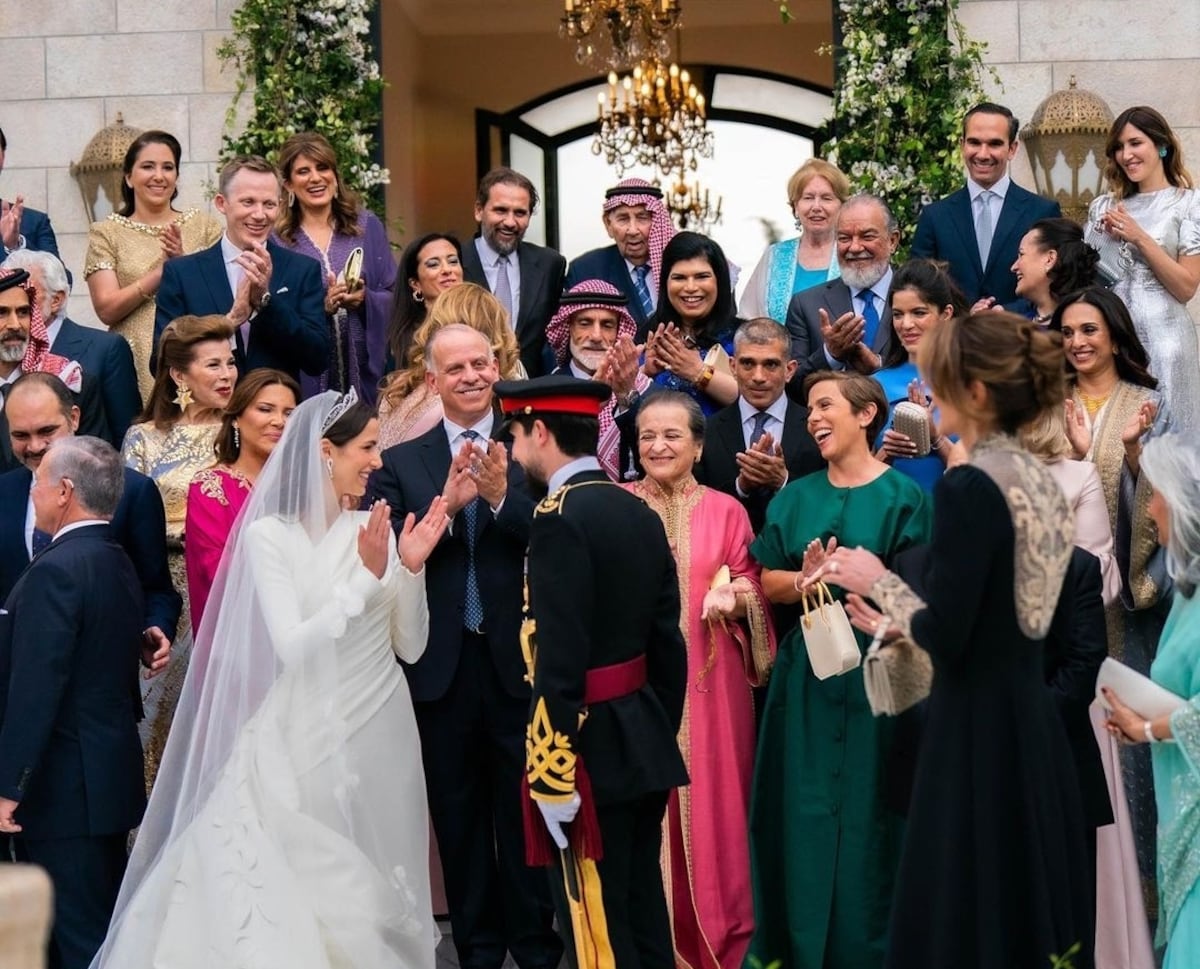 La boda real del año: el enlace del príncipe de Jordania y una arquitecta de Arabia Saudita (fotos)