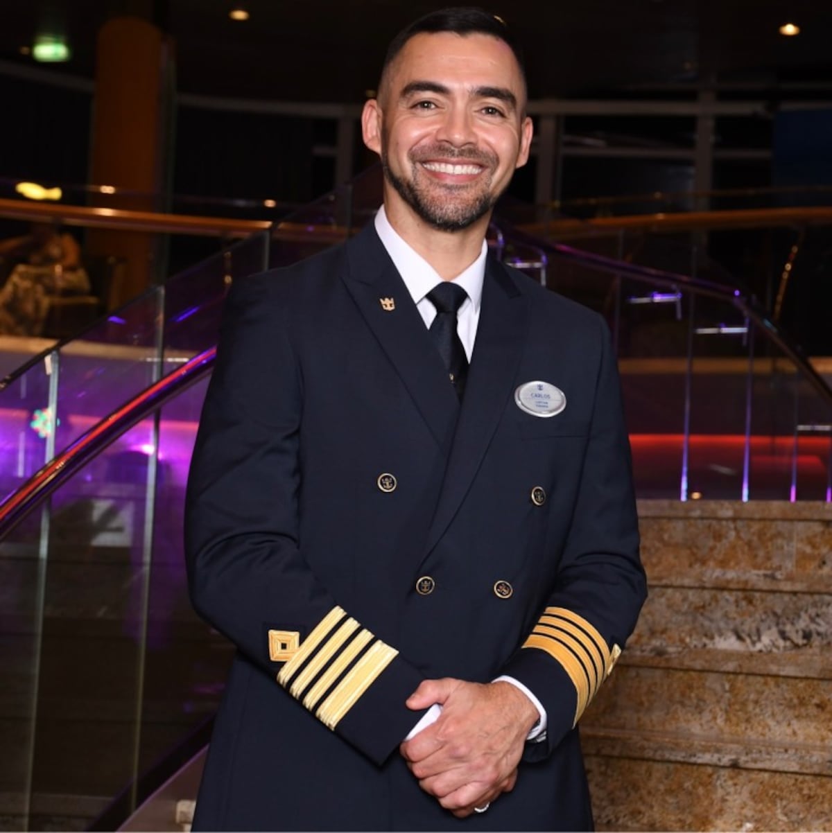 Carlos Díaz: el primer capitán panameño en la historia de los cruceros Royal Caribbean