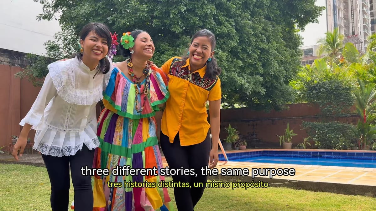 Tres estudiantes panameñas ganan el primer lugar en concurso de videos en congreso universitario en Roma