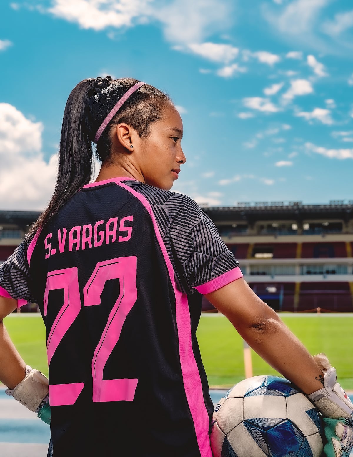 La arquera Stephani Vargas: ‘Después de mi hija, estar en la selección es lo mejor que me ha pasado’