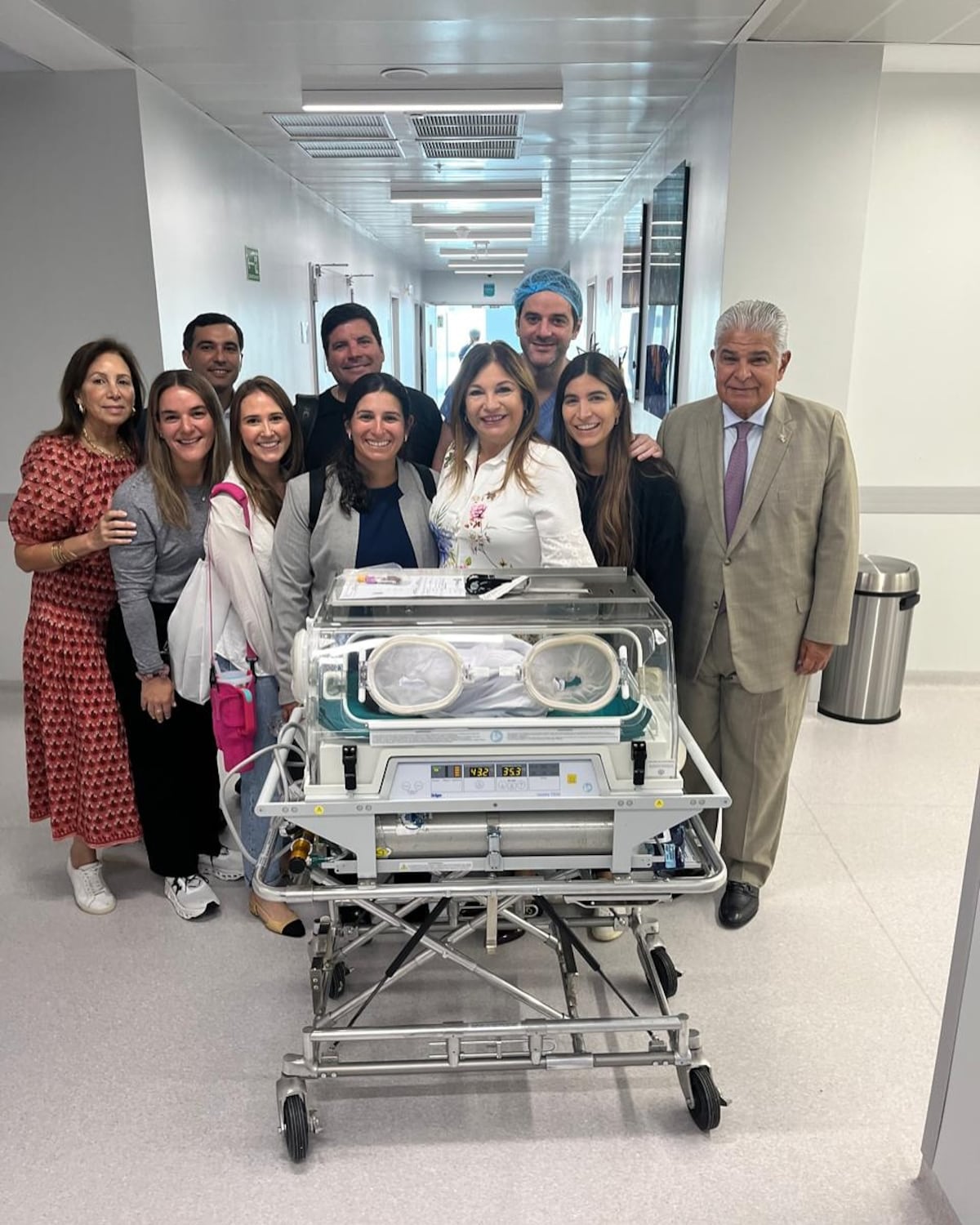 Monique Mulino, la otra melliza del presidente José Raúl Mulino, da a luz a su tercer hijo