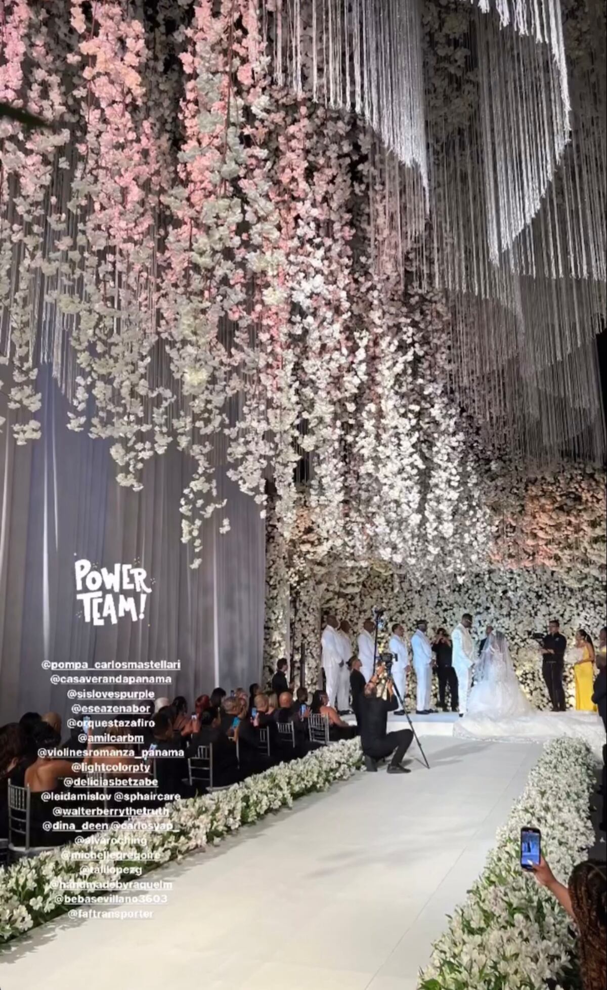 Ex jugador de la NBA se casa en Panamá con estilista sangre colonense