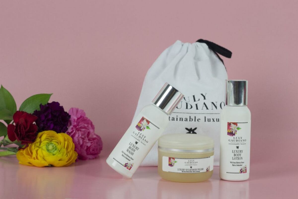 Luly Gaudiano, la panameña con una línea de cosmética en Suiza