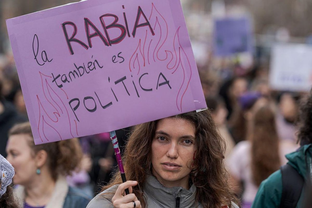 En fotos: mujeres alrededor del mundo salen a las calles a conmemorar un nuevo Día Internacional de la Mujer