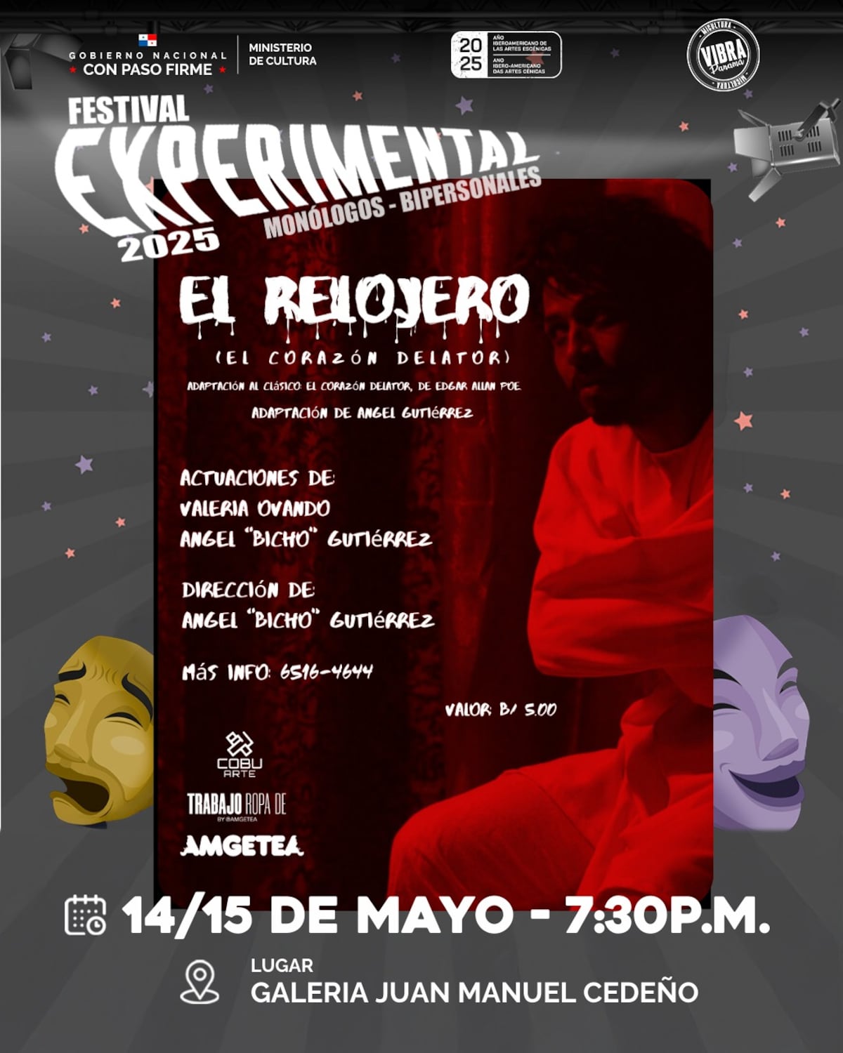 Escenarios dinámicos: llega a Panamá el Festival Experimental de Teatro