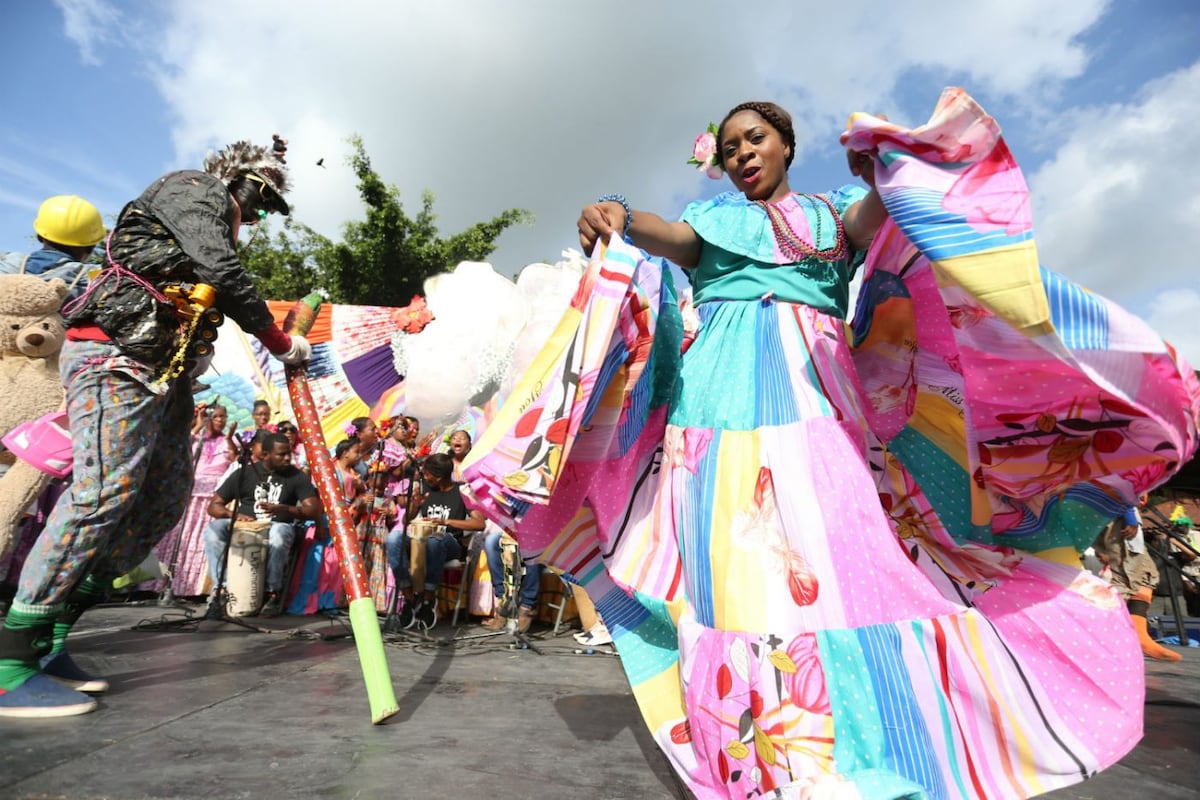 Festival de la Pollera Conga en Portobelo