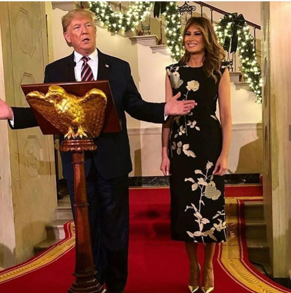 Cuando Melania Trump y la reina Letizia usaron el mismo vestido