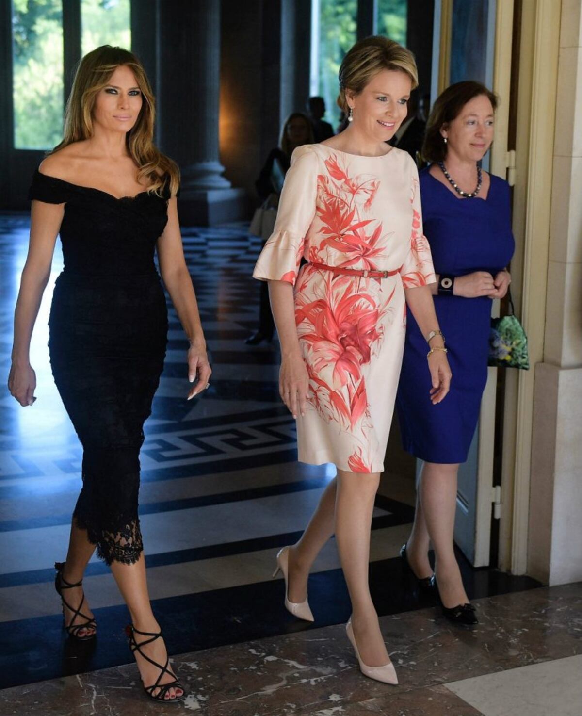 Melania Trump y sus atuendos más impresionantes en su primer año como primera dama