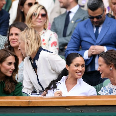 Kate, Meghan y Pippa, juntas en Wimbledon