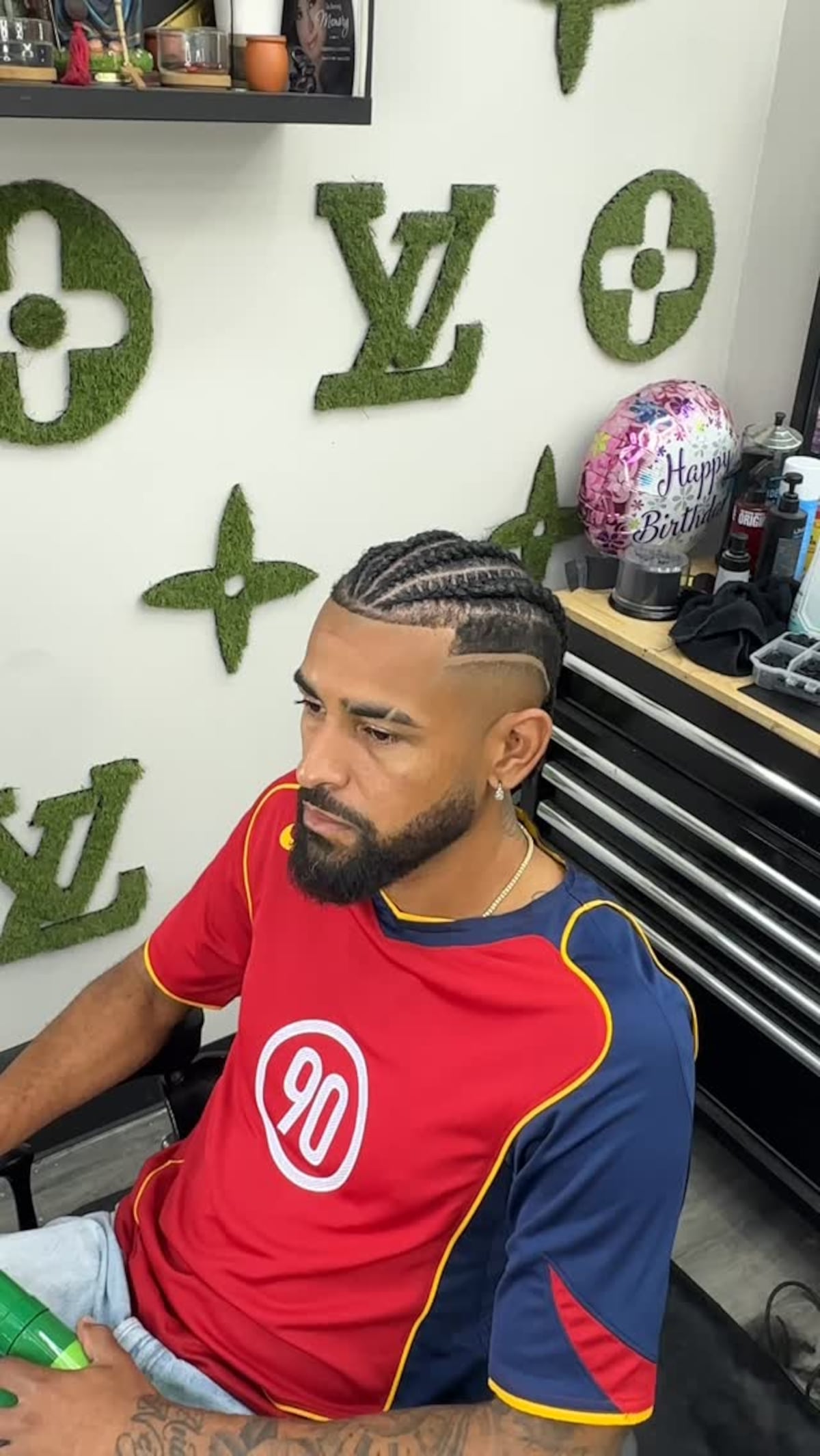 El ‘look’ de trenzas ‘cornrows’ de Aníbal Godoy, capitán de la Selección de Panamá, para el Mundial