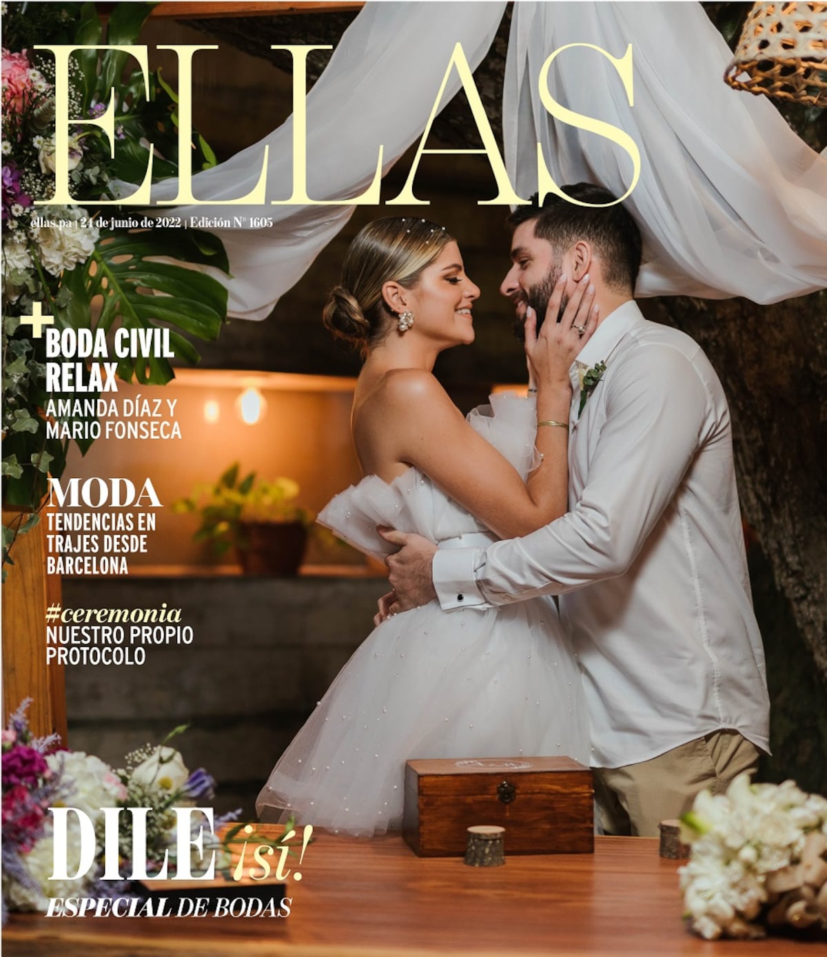 Amanda Díaz y Mario Fonseca, una boda en zapatillas y organizada por ellos mismos