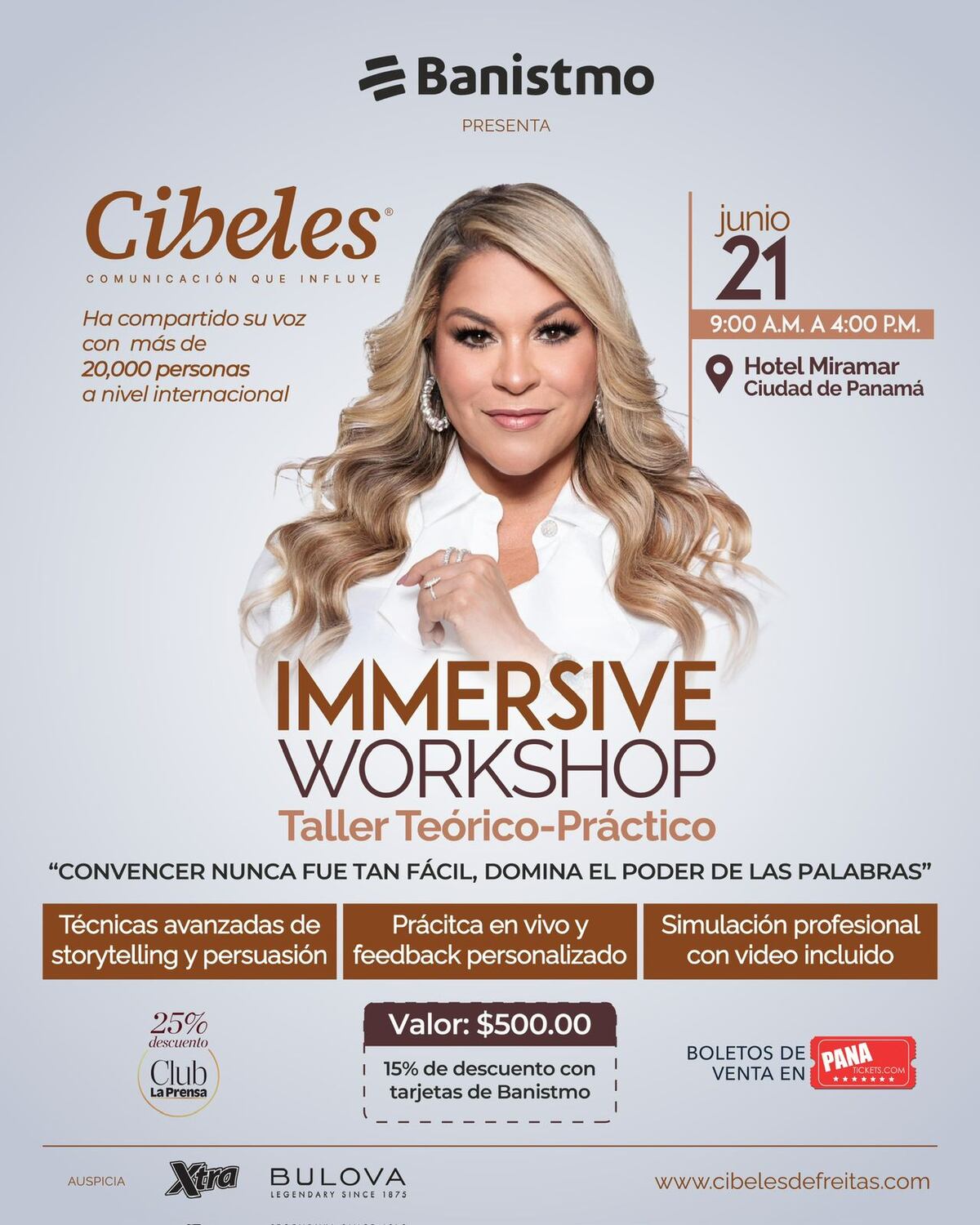 De un error en vivo al éxito internacional: Cibeles de Freitas y el arte de comunicar