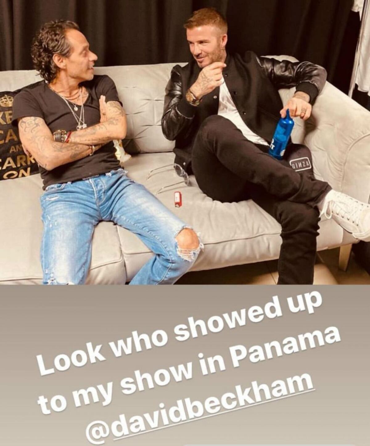 Marc Anthony y David Beckham en Panamá, esto es lo que sabemos