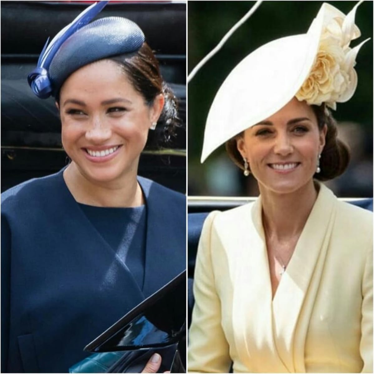 Kate y Meghan, frente a frente