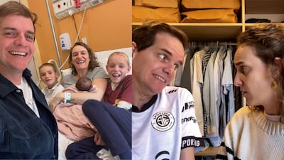 Los comediantes argentinos Jero Freixas y Jose de Cabo anuncian el nacimiento de su hija 
