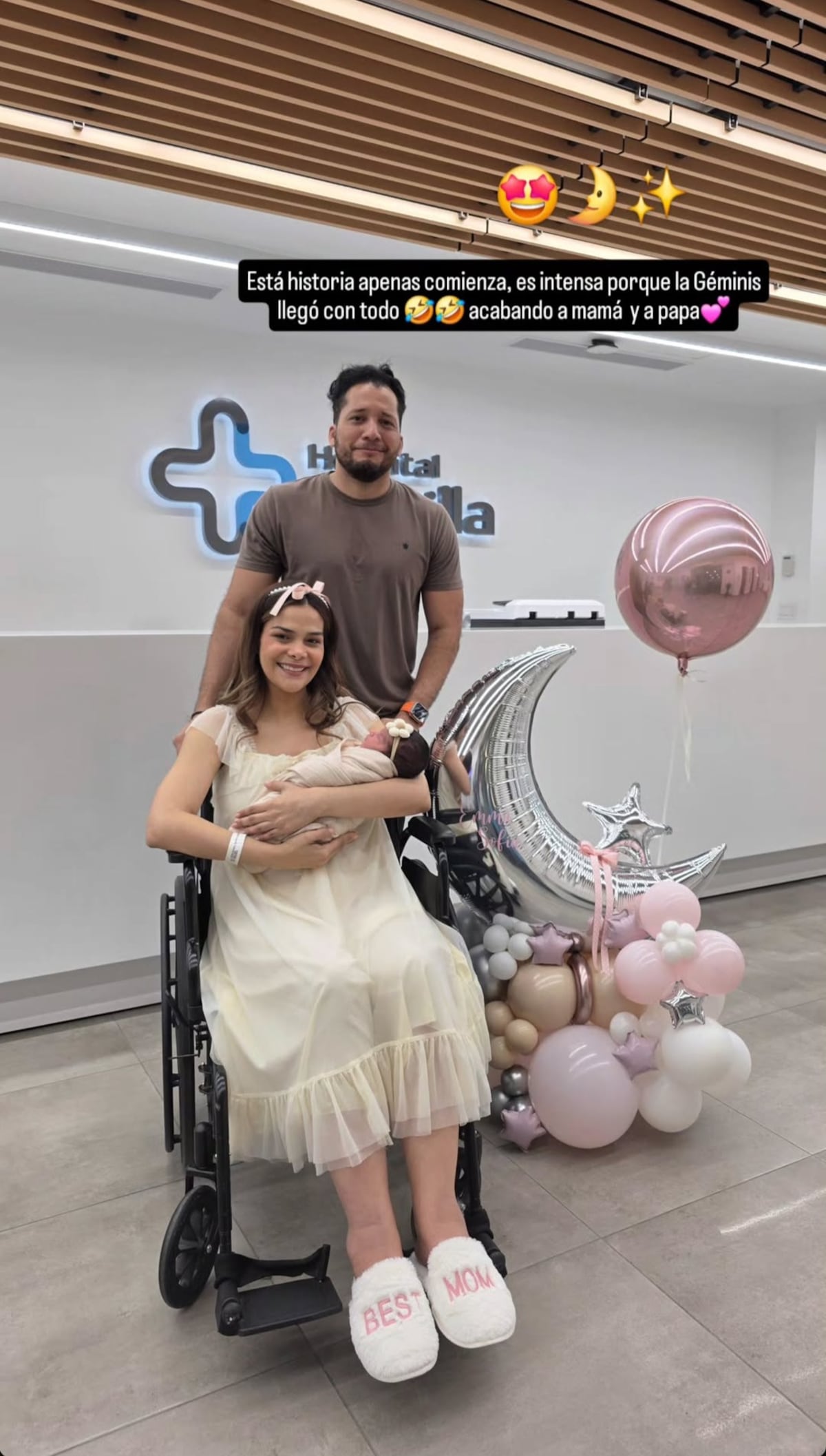 Tras el nacimiento de su bebé, Jovana Michel revela que le adelantaron la cesárea por preeclampsia