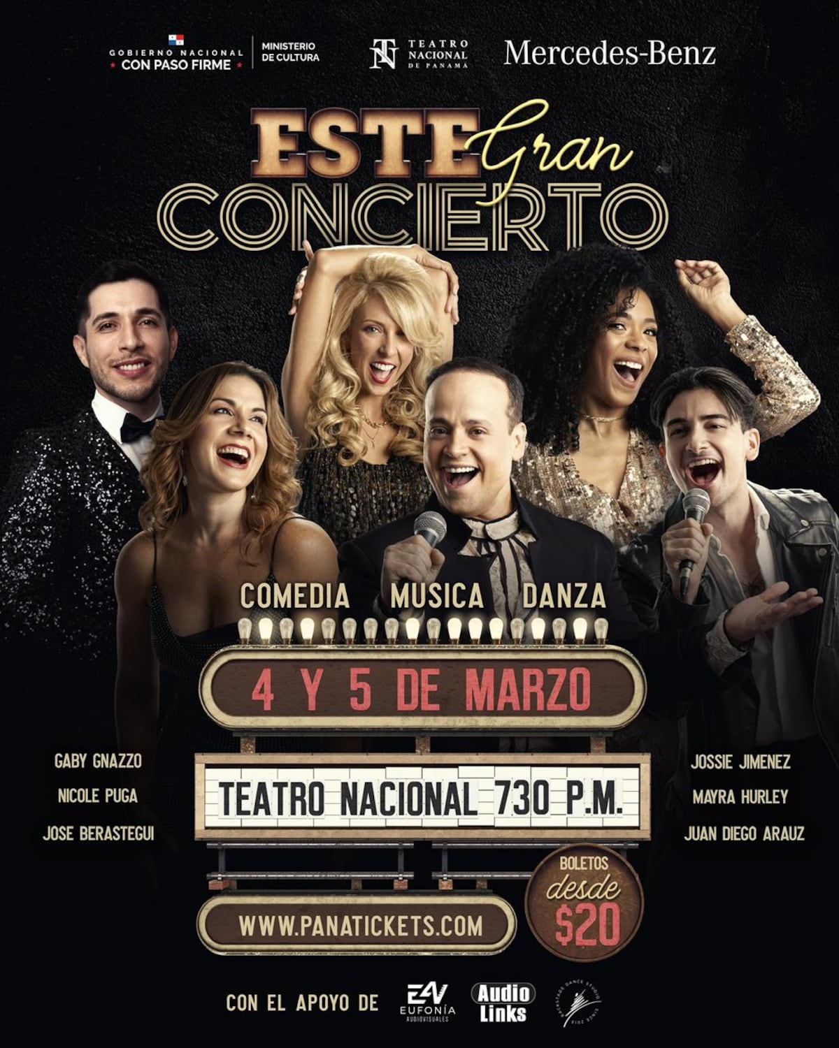 Música, danza y teatro: los protagonistas en la cartelera de marzo del Teatro Nacional