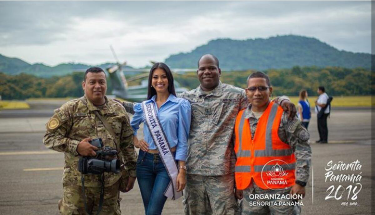 Rosa Montezuma visita su comarca por primera vez como Señorita Panamá