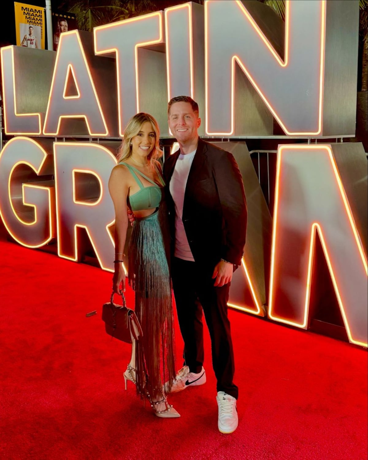 El alcalde Mayer Mizrachi asistió (bien acompañado) a los Latin Grammy 2024