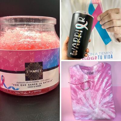 5 emprendimientos rosa para crear conciencia sobre el cáncer de mama