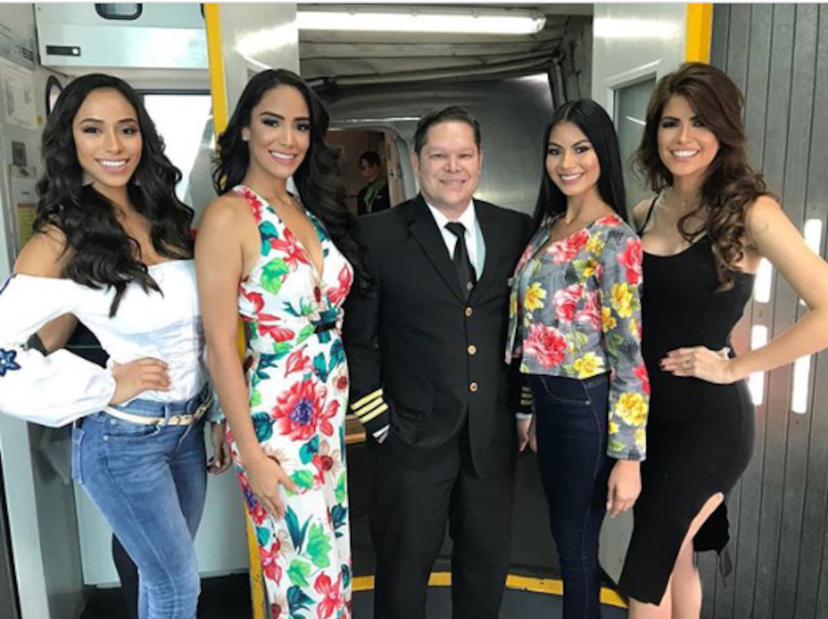 Las reinas de Señorita Panamá, de visita en Venezuela