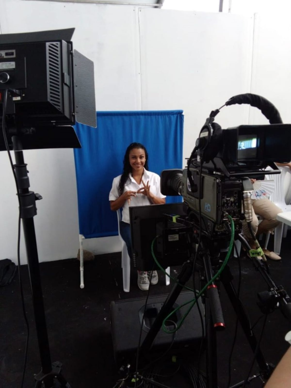 María Luisa y Marissa, las intérpretes en lengua de señas de Sech