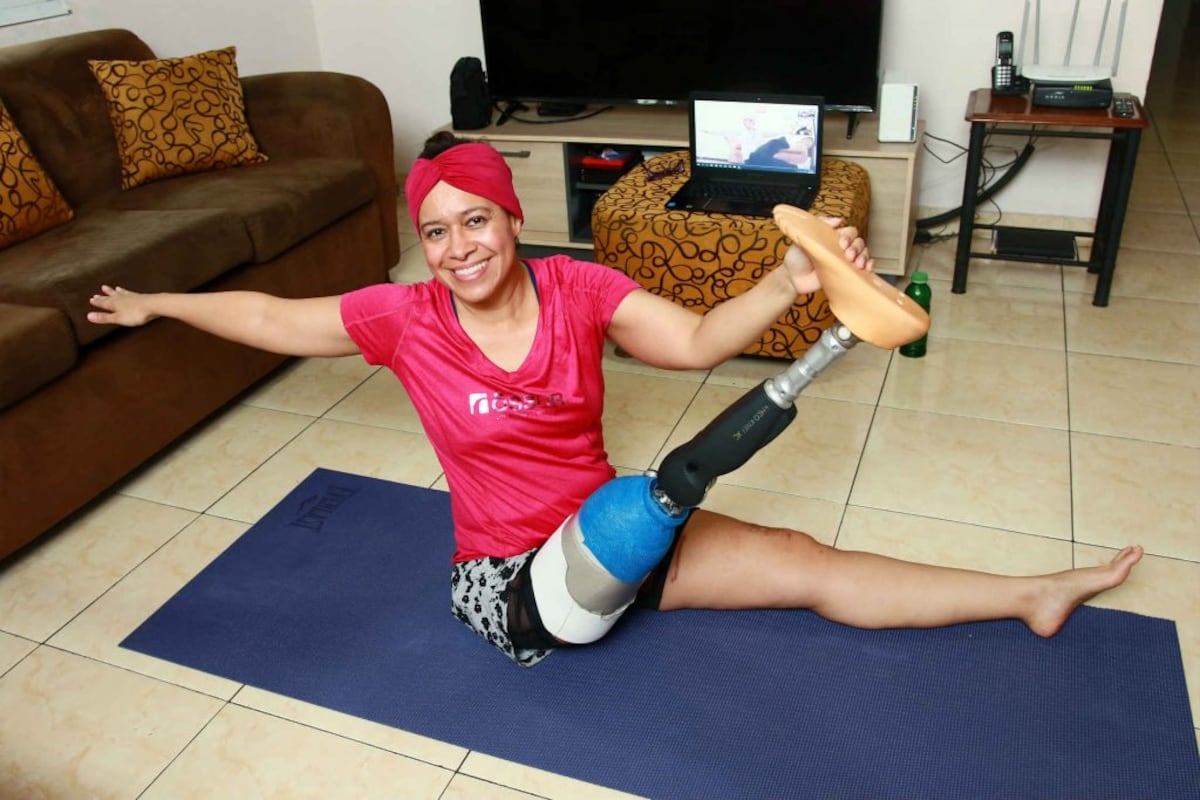 ‘Perder una pierna me hizo parar’