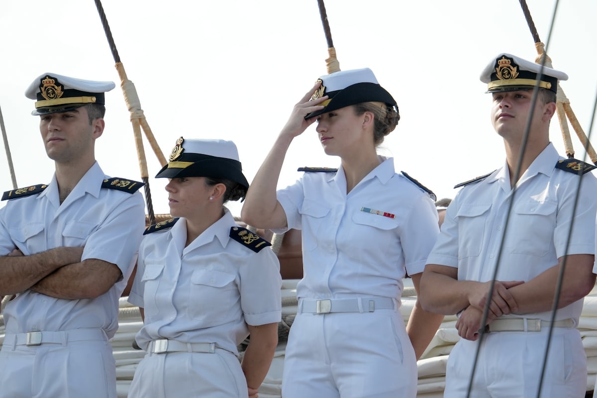 La princesa Leonor de España ya se encuentra rumbo a Panamá