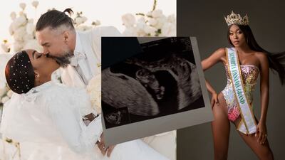 La modelo panameña Katie Caicedo anuncia su embarazo