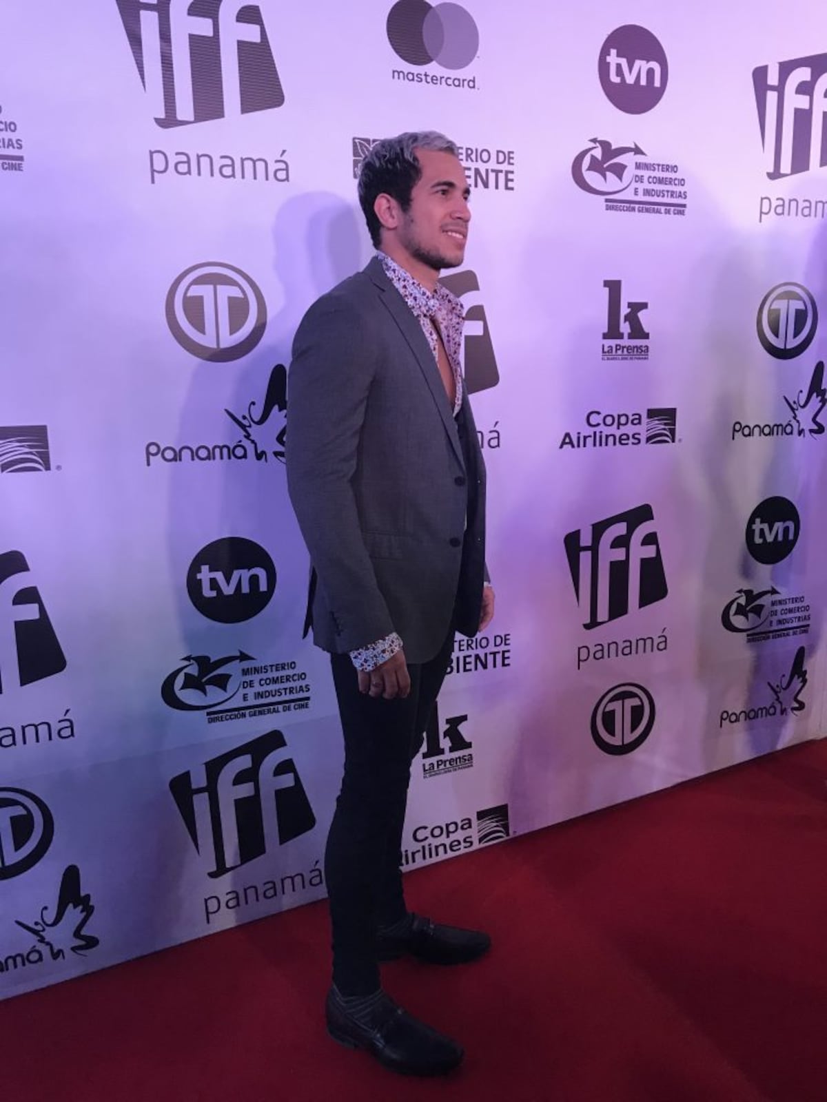 La alfombra roja de inauguración del IFF Panamá