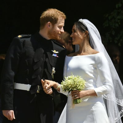 El especial ramo de flores de Meghan Markle