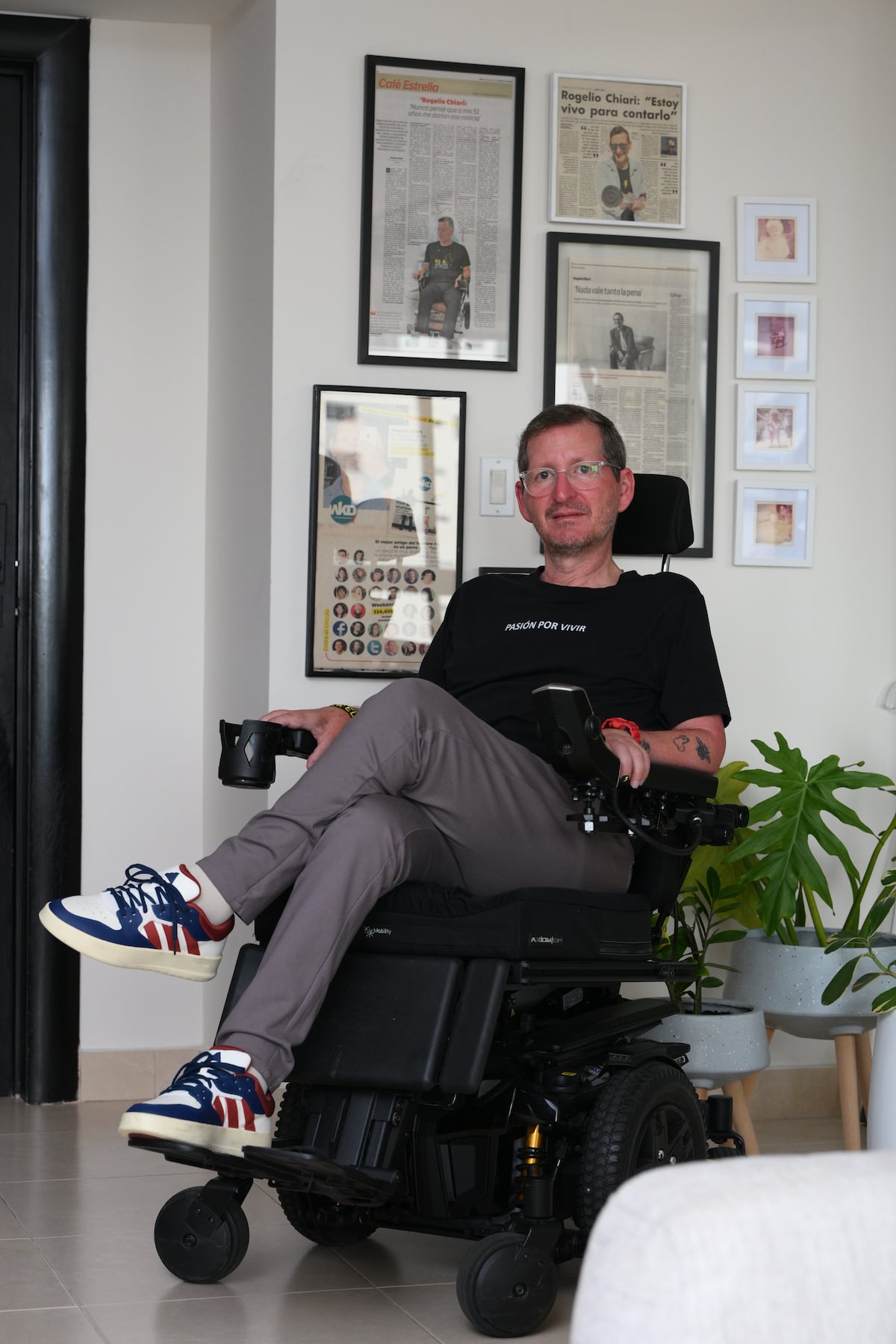 Rogelio Chiari: cómo la ELA transformó al ‘diseñador penoso’ en un promotor de conciencia