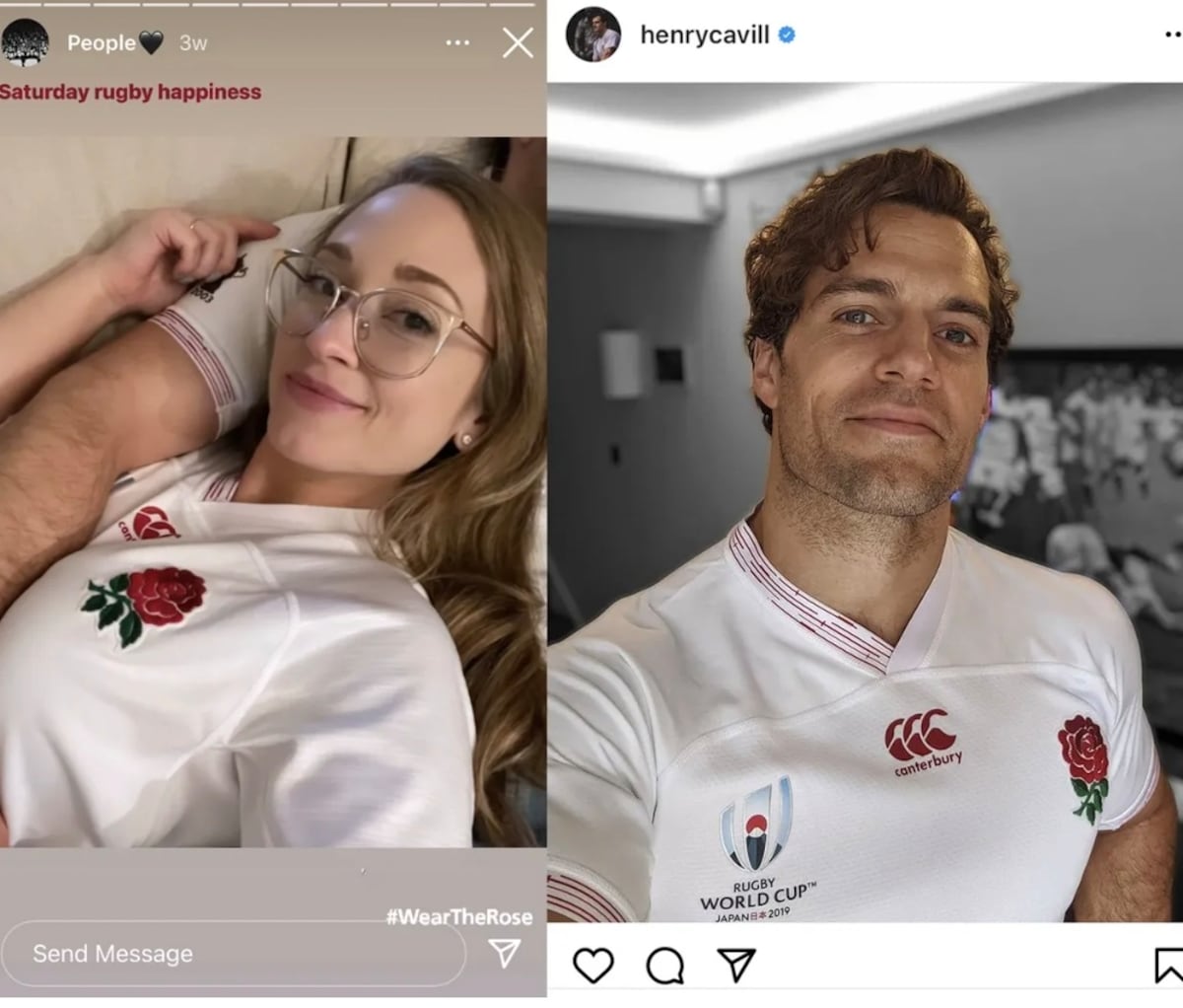 El actor Henry Cavill presenta a su novia en la alfombra roja