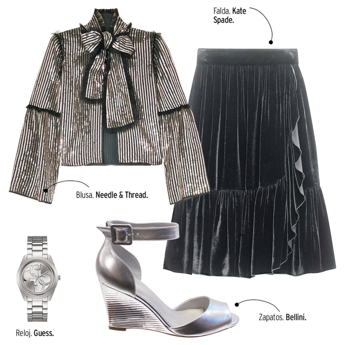 Cuatro atuendos para recibir el Año Nuevo