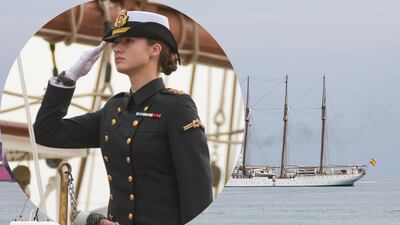 El barco de la princesa Leonor llega a Panamá (y puedes visitarlo gratis)