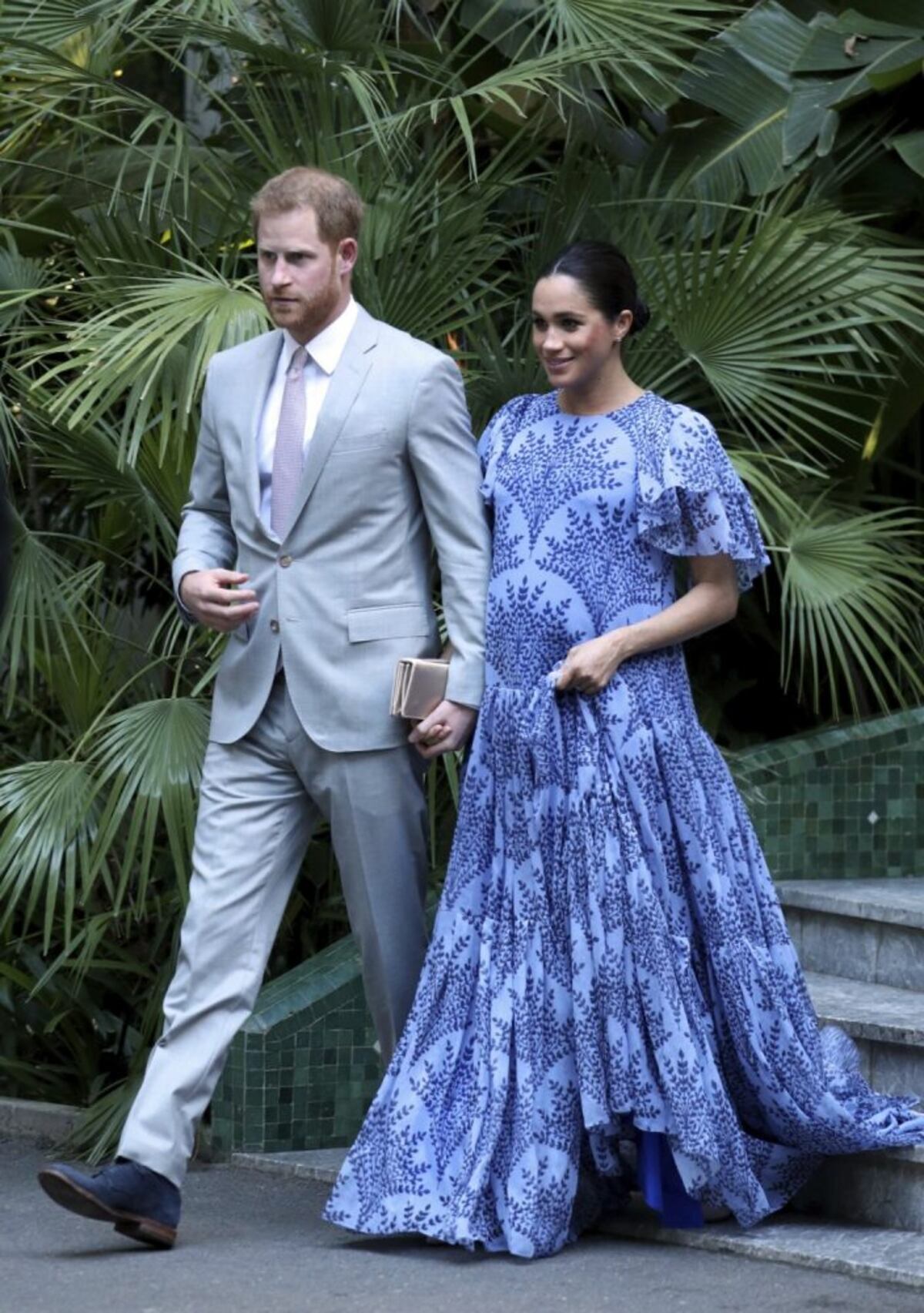 Los ‘looks’ de Meghan, embarazada, en Marruecos