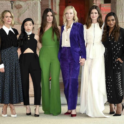 Las protagonistas de la película Ocean’s 8 se toman el MET