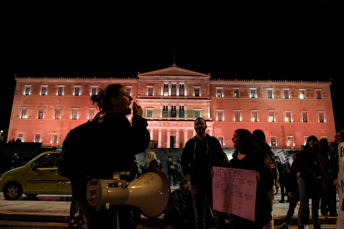 Contra la violencia de género, imágenes alrededor del mundo
