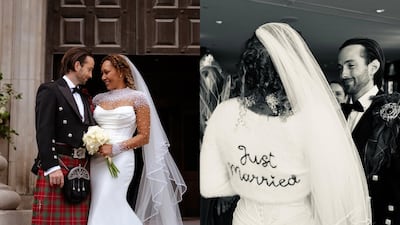 La Spice Girl, Mel B, se casa a sus 50 años con su novio, el estilista Rory McPhee, de 37 